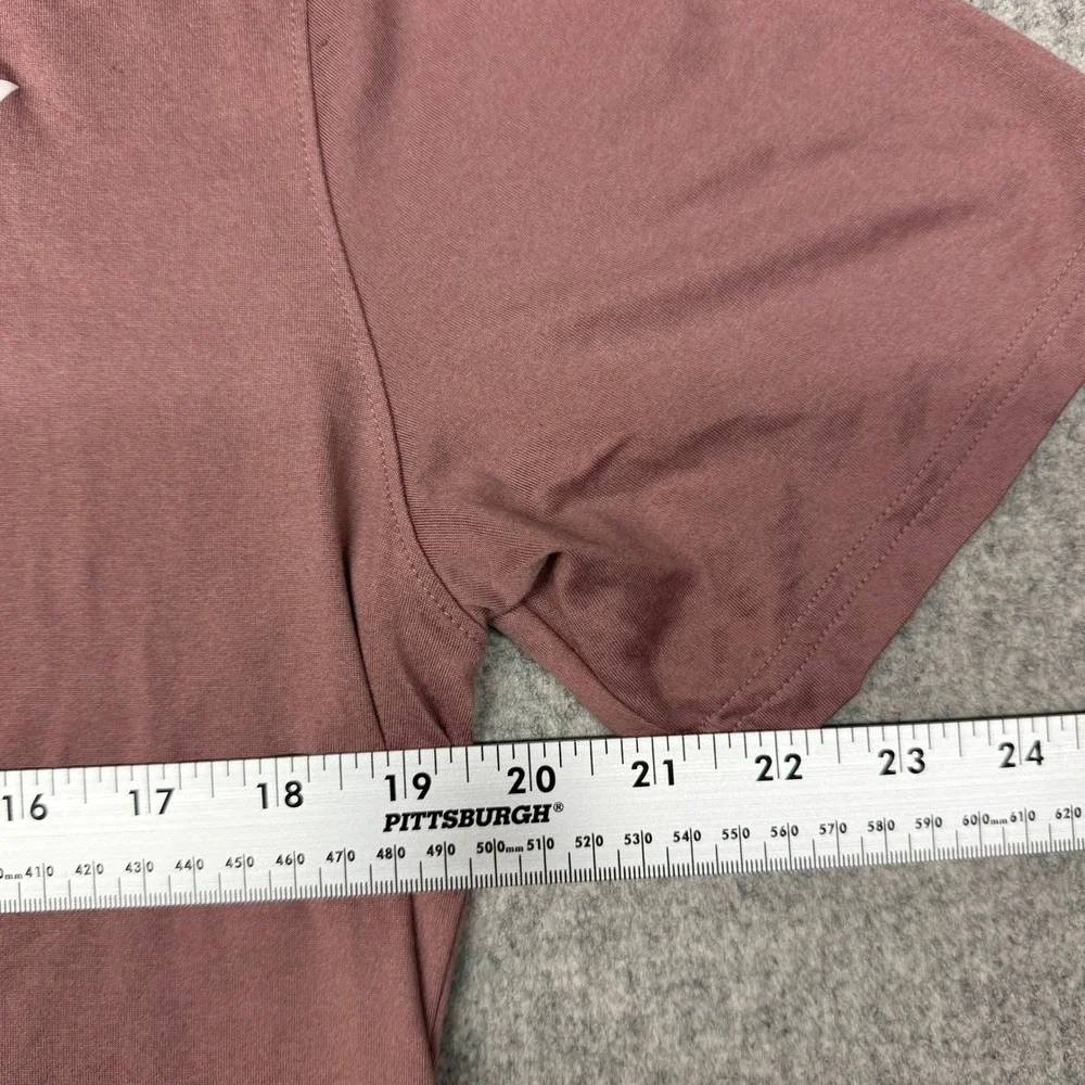 Old Navy Active T-Shirt Medium Mauve NY Boxing Wellness Club Go-Dry Cool Tee